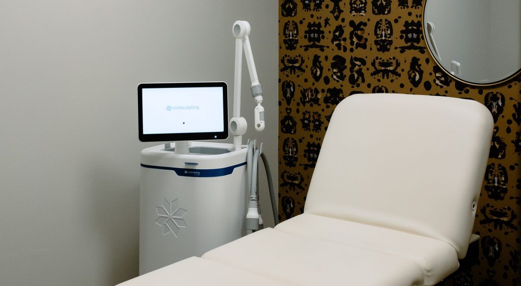 Treatment room at Sakoon Aesthetics and Wellness in Omaha and Fremont