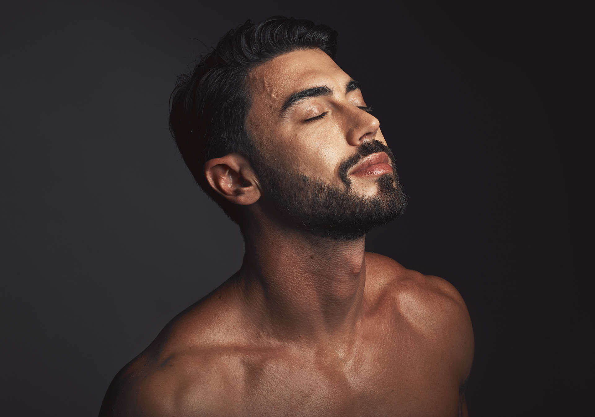 Men's facial services at The Standard in Omaha